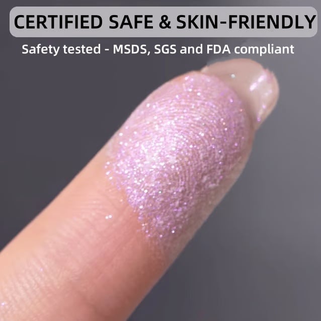 Nail Chrome Powder – Mirror Shine for Lasting Manicures