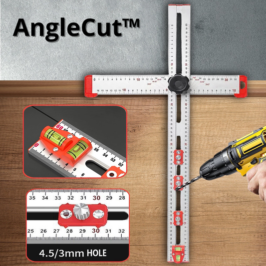 AngleCut™ -Règle d'angle de haute précision 3-en-1 [Dernier jour de réduction]