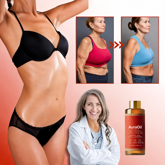 AuraOil – Le secret naturel d'une peau visiblement plus ferme, lisse et éclatante.
