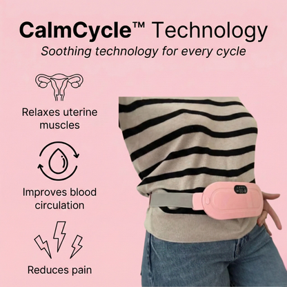 CycleZen - Ceinture chauffante et massante menstruelle