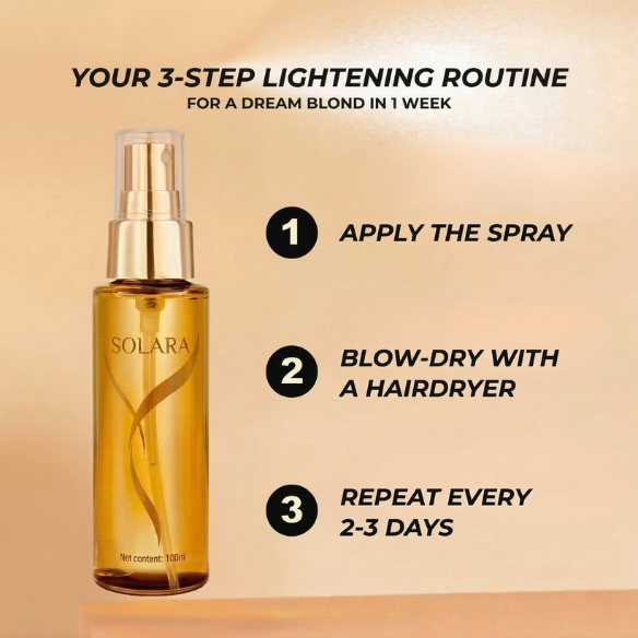Solara-Révélez vos reflets naturels et une blondeur éclatante sans effort-2+1 OFFERT