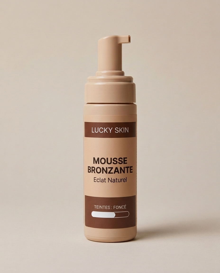 Lucky Skin™ -Le secret d'un bronzage doré sans trace et sans expositions aux UV.