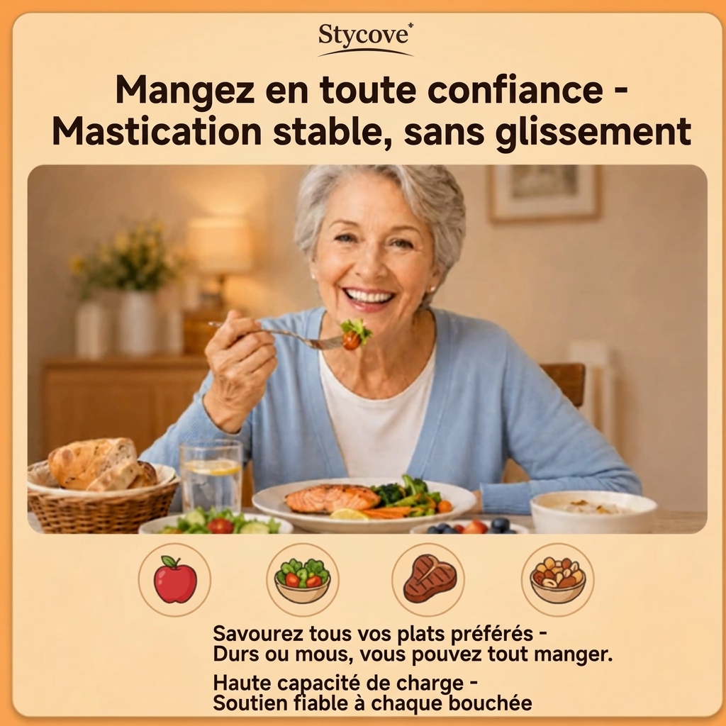 Prothèses dentaires sur mesure pour un confort quotidien